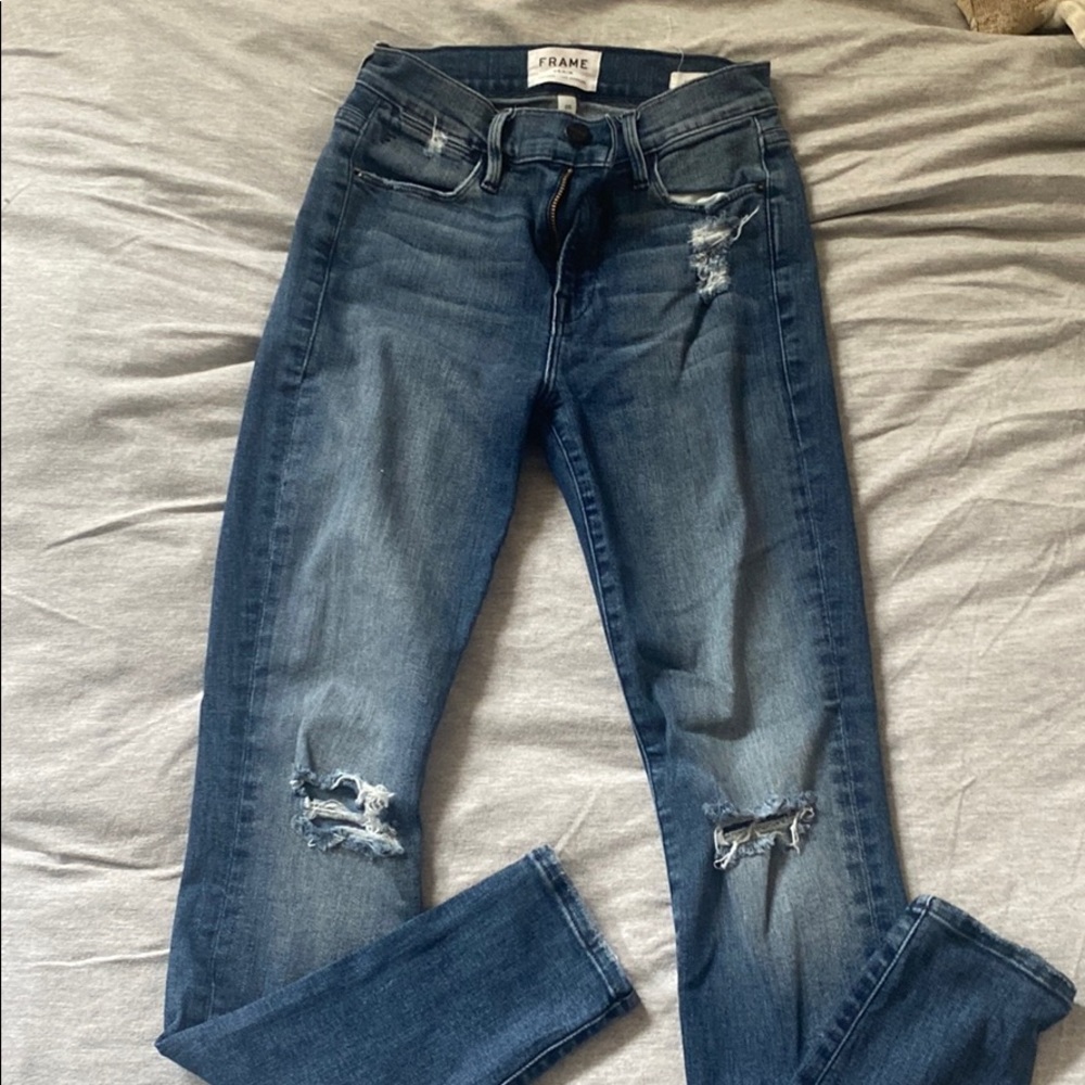 Frame skinny jeans